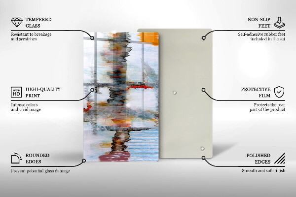 Kryt na varnou desku Abstrakce barvy