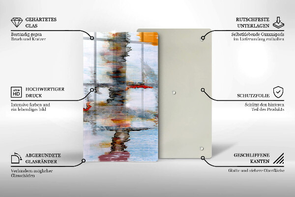 Kryt na varnou desku Abstrakce barvy