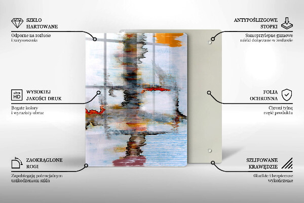 Kryt na varnou desku Abstrakce barvy