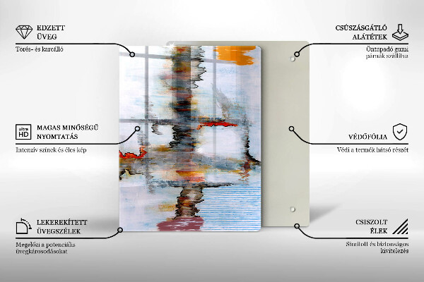 Kryt na varnou desku Abstrakce barvy