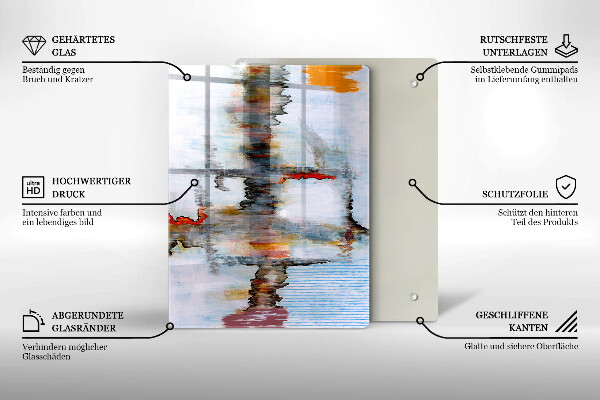 Kryt na varnou desku Abstrakce barvy