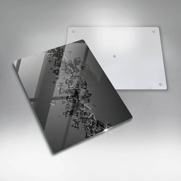 Kryt na varnou desku Abstraktní 3d tvary