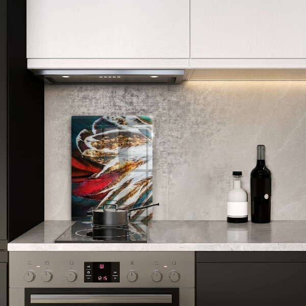 Kryt na varnou desku Boho ptačí peří