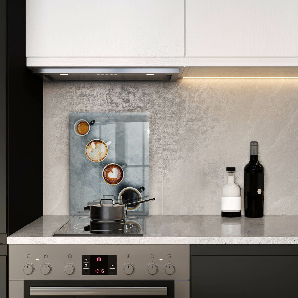 Kryt na varnou desku Kuchyně - hrnky na kávu