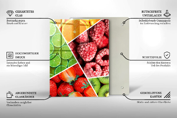 Kryt na varnou desku Barevné ovoce