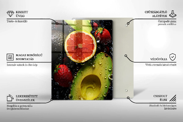 Kryt na varnou desku Ovoce a zelenina