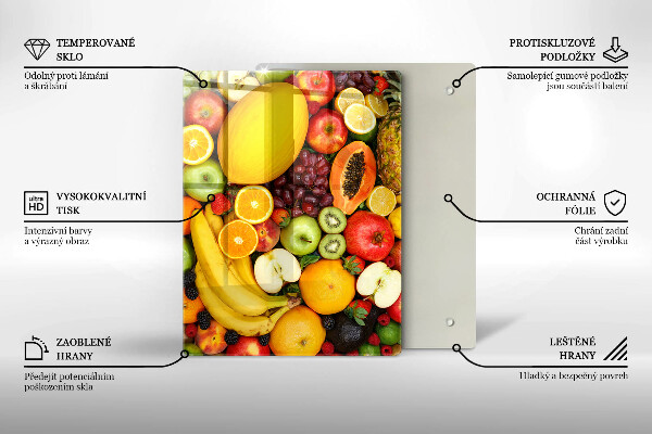 Kryt na varnou desku Sbírka ovoce
