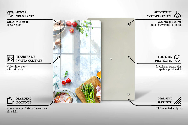 Kryt na varnou desku Ingredience v kuchyni