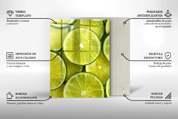 Kryt na varnou desku Plátky limetky