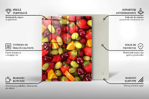 Kryt na varnou desku Letní ovoce