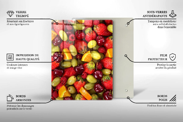 Kryt na varnou desku Letní ovoce