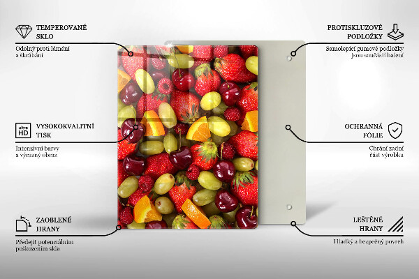 Kryt na varnou desku Letní ovoce