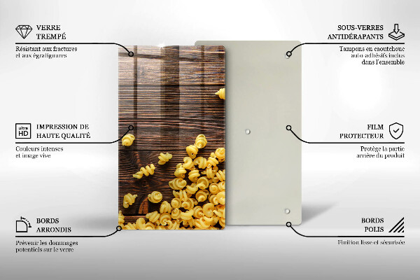 Kryt na varnou desku Těstoviny na stole