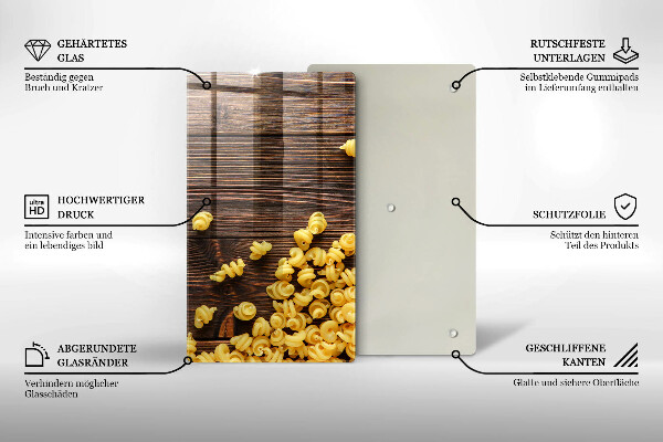 Kryt na varnou desku Těstoviny na stole