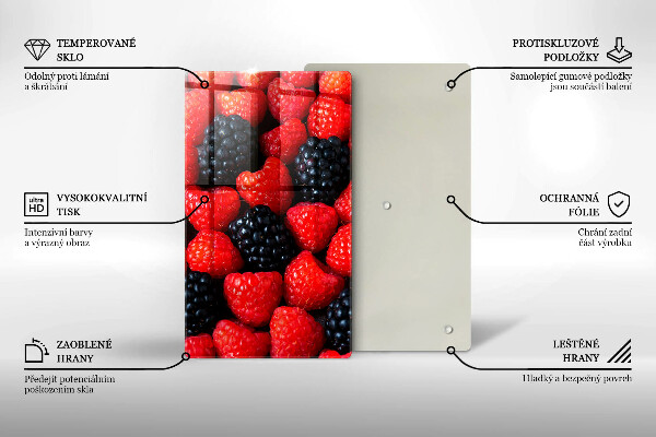 Kryt na varnou desku Maliny a ostružiny