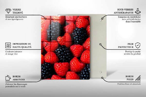Kryt na varnou desku Maliny a ostružiny