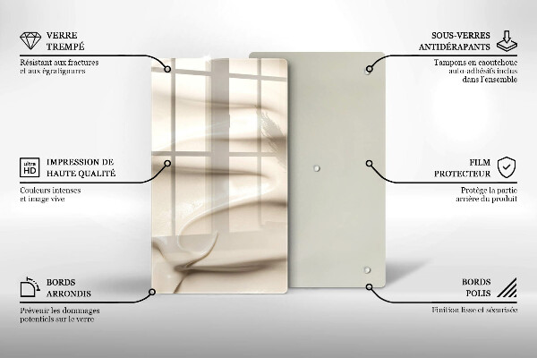 Kryt na varnou desku Smetanová zmrzlina