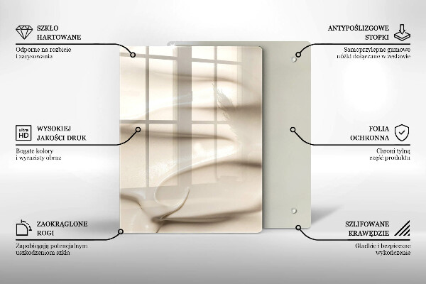 Kryt na varnou desku Smetanová zmrzlina