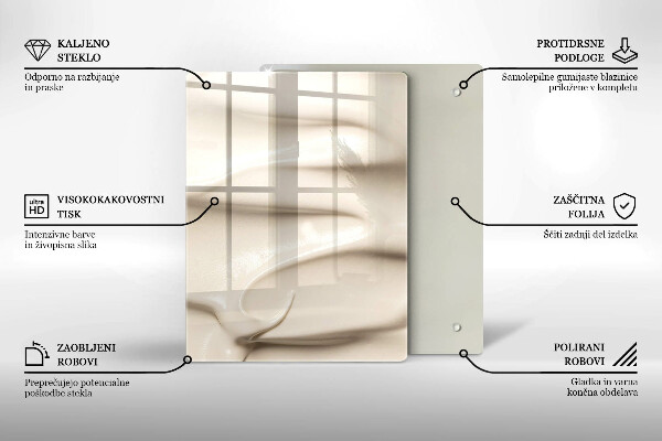 Kryt na varnou desku Smetanová zmrzlina