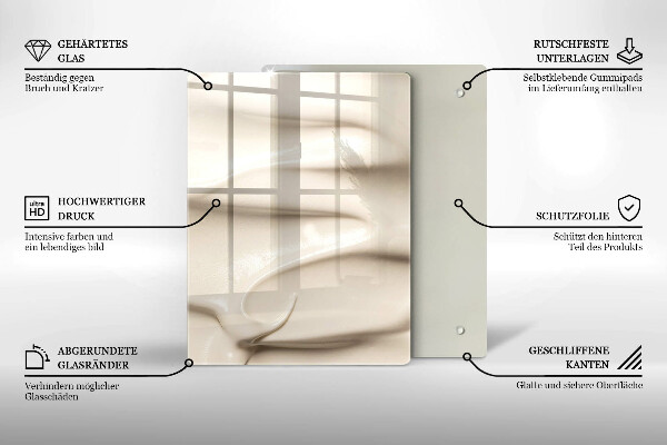 Kryt na varnou desku Smetanová zmrzlina