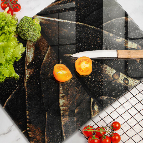 Kryt na varnou desku Zlatý list