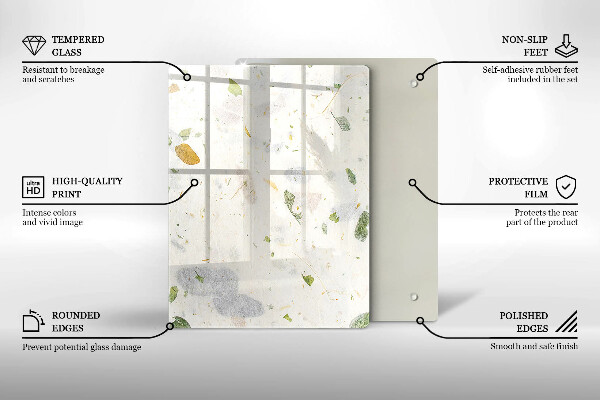 Kryt na varnou desku Padající listy