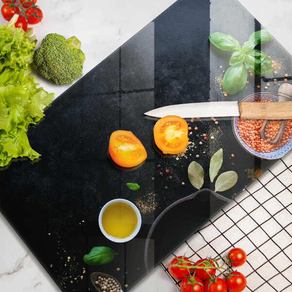 Kryt na varnou desku Misky koření