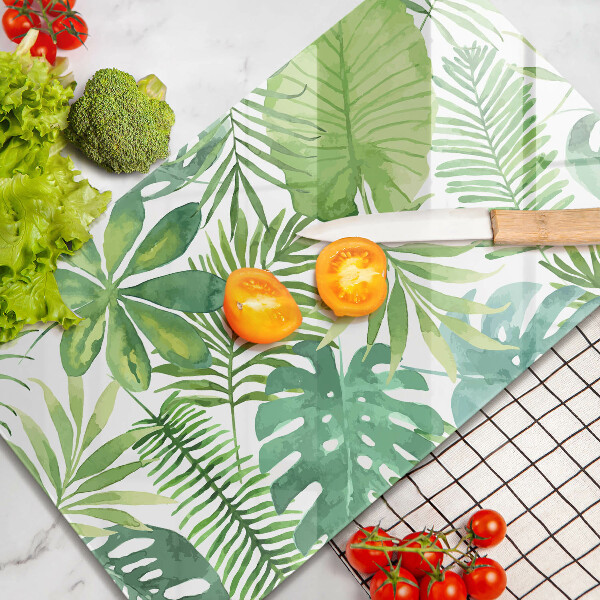 Kryt na varnou desku Akvarel boho listy