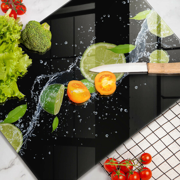 Sklo za sporák Šťavnaté limetky ve vodě