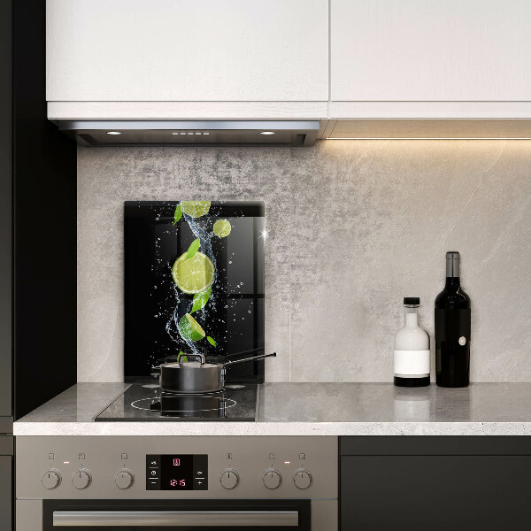 Sklo za sporák Šťavnaté limetky ve vodě