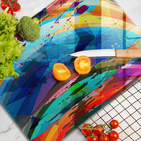 Kryt na varnou desku Barevné skvrny od barvy