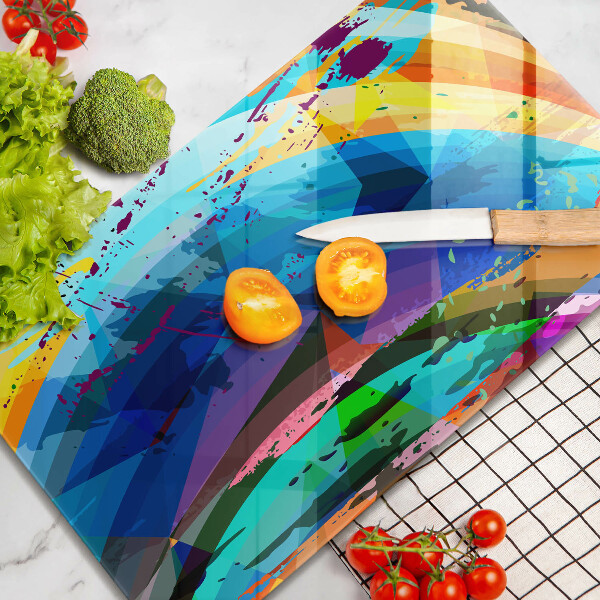 Kryt na varnou desku Barevné skvrny od barvy