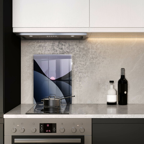 Sklo za sporák Abstraktní tvary