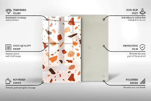 Kryt na varnou desku Dekorativní kamenina