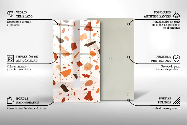 Kryt na varnou desku Dekorativní kamenina