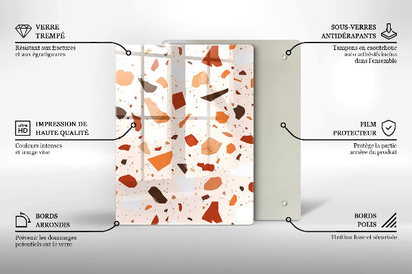 Kryt na varnou desku Dekorativní kamenina