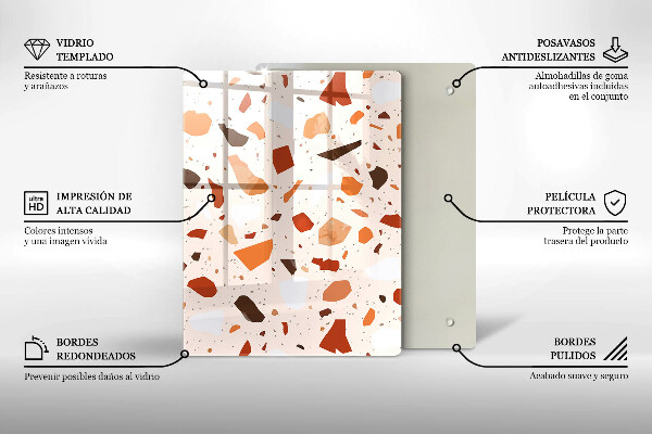 Kryt na varnou desku Dekorativní kamenina