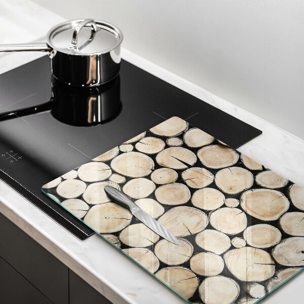 Kryt na varnou desku Dřevěné kmeny stromů