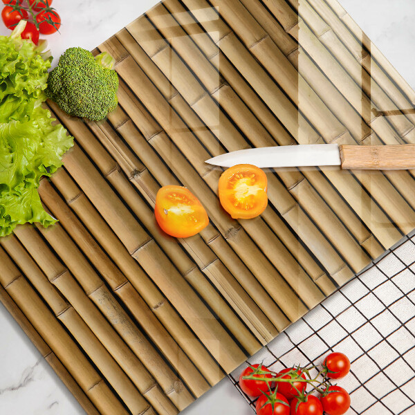 Sklo za sporák Přírodní boho bambus