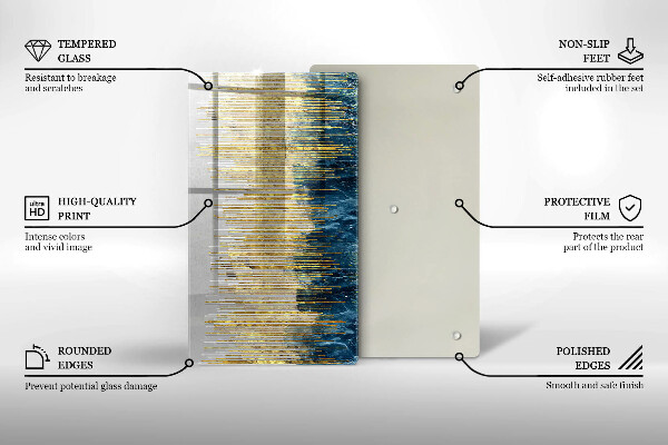Kryt na varnou desku Designérská abstrakce