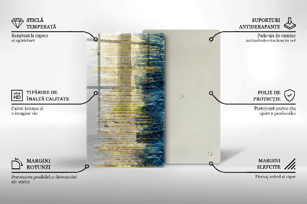 Kryt na varnou desku Designérská abstrakce
