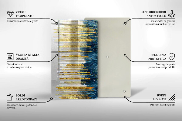 Kryt na varnou desku Designérská abstrakce
