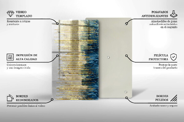 Kryt na varnou desku Designérská abstrakce