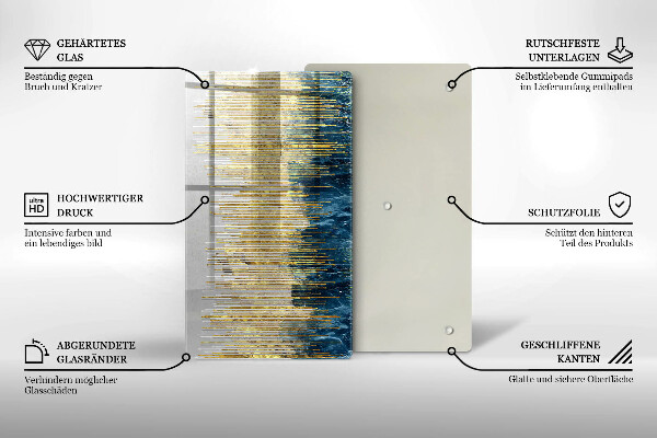 Kryt na varnou desku Designérská abstrakce