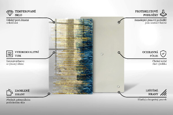Kryt na varnou desku Designérská abstrakce