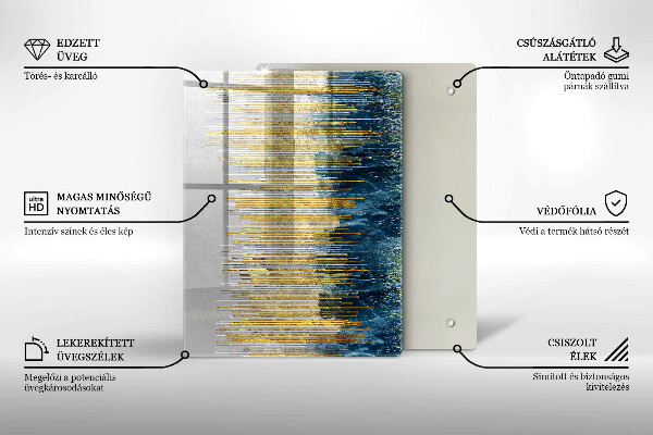 Kryt na varnou desku Designérská abstrakce