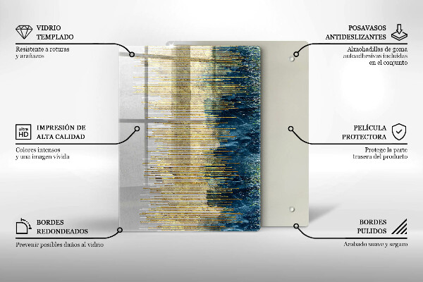Kryt na varnou desku Designérská abstrakce