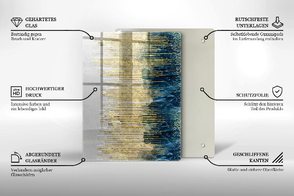 Kryt na varnou desku Designérská abstrakce