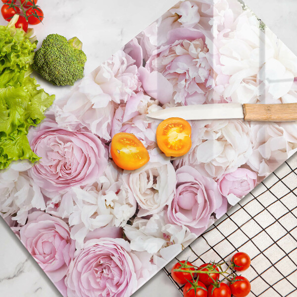 Kryt na varnou desku Pivoňková kytice