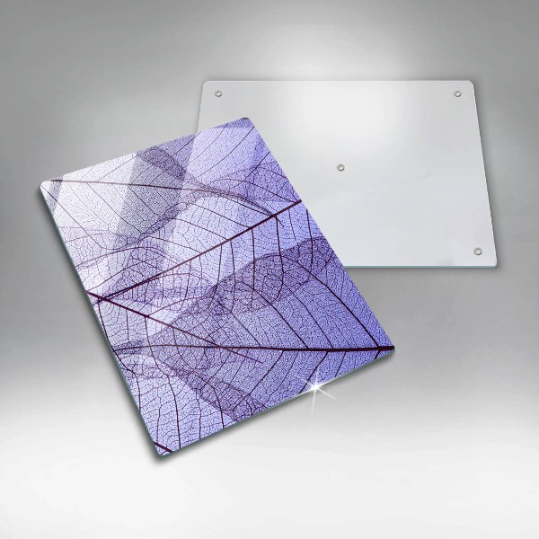 Kryt na varnou desku Listy s žilnatinou